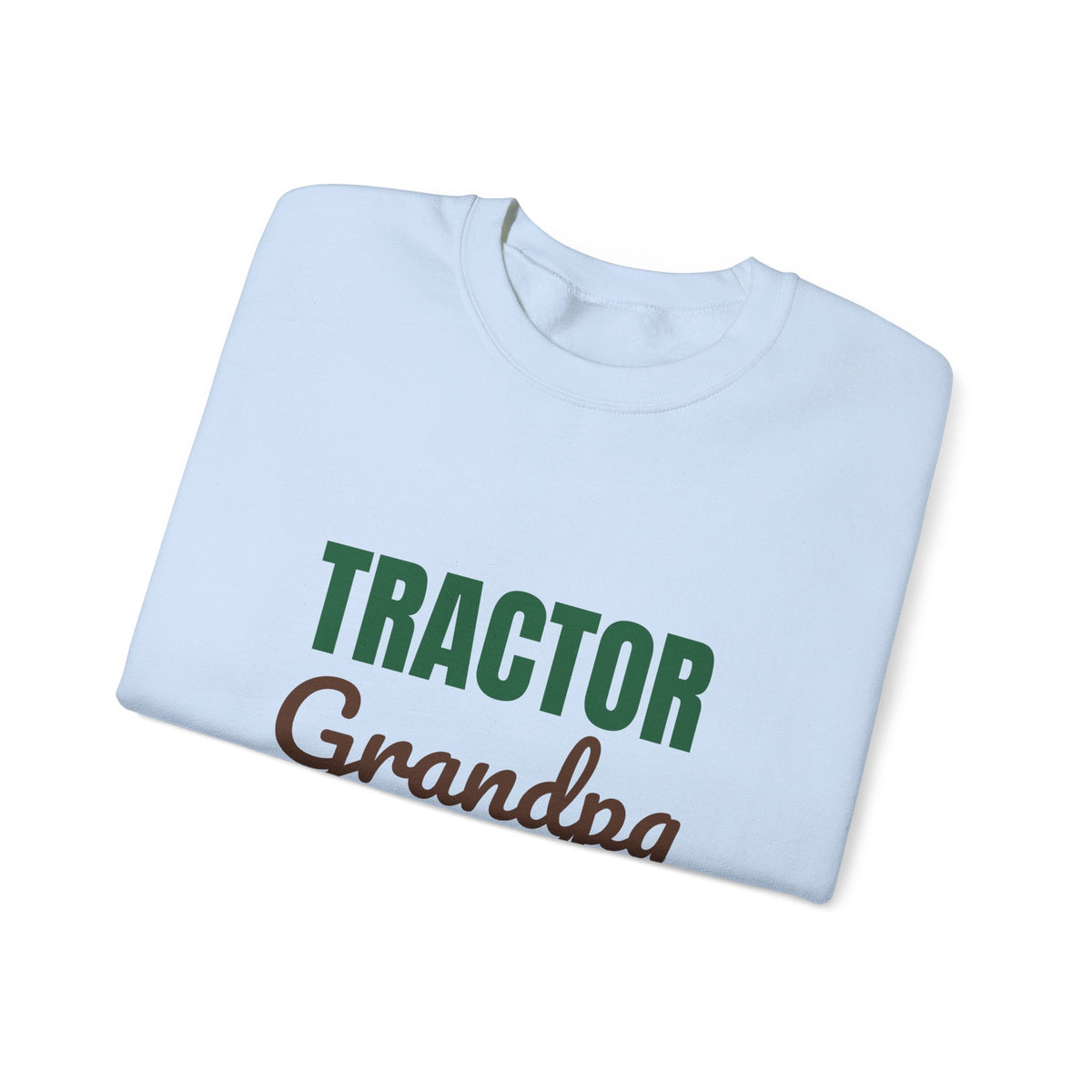 Tractor Grandpa Plowing Through Retirement Sweatshirt, Tractor Grandpa Crewneck