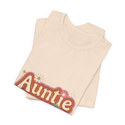 Auntie Est 2026 Shirt, Retro New Aunt T-Shirt, Pregnancy Announcement Gift for Aunt
