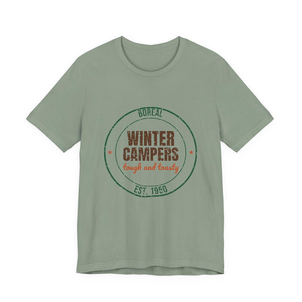 Boreal Winter Campers Est. 1950 Shirt, Vintage Winter Camping T-Shirt, Vintage Winter Camping Gift