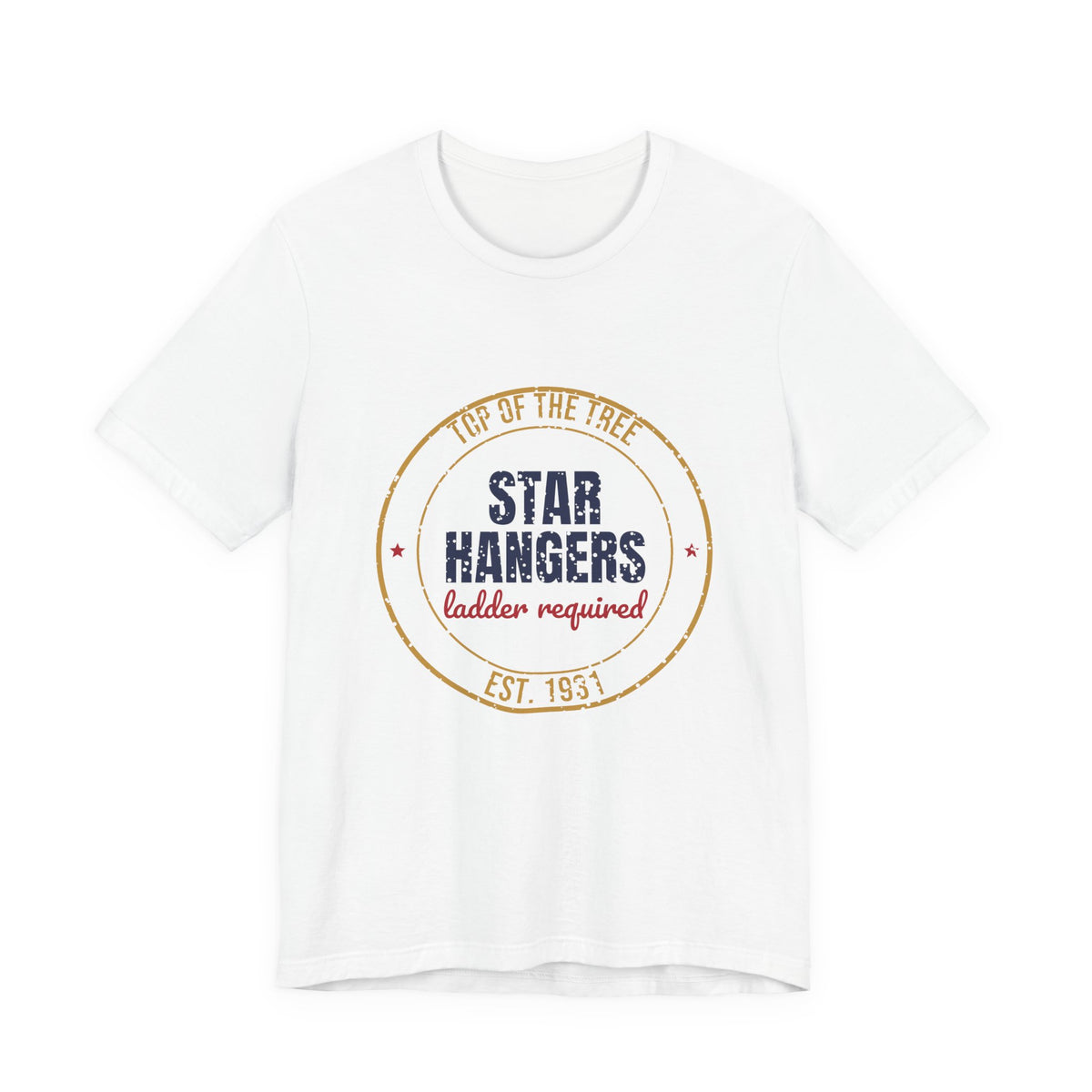 Top of the Tree Star Hangers Est. 1931 Shirt, Vintage Christmas T-Shirt, Vintage Christmas Gift