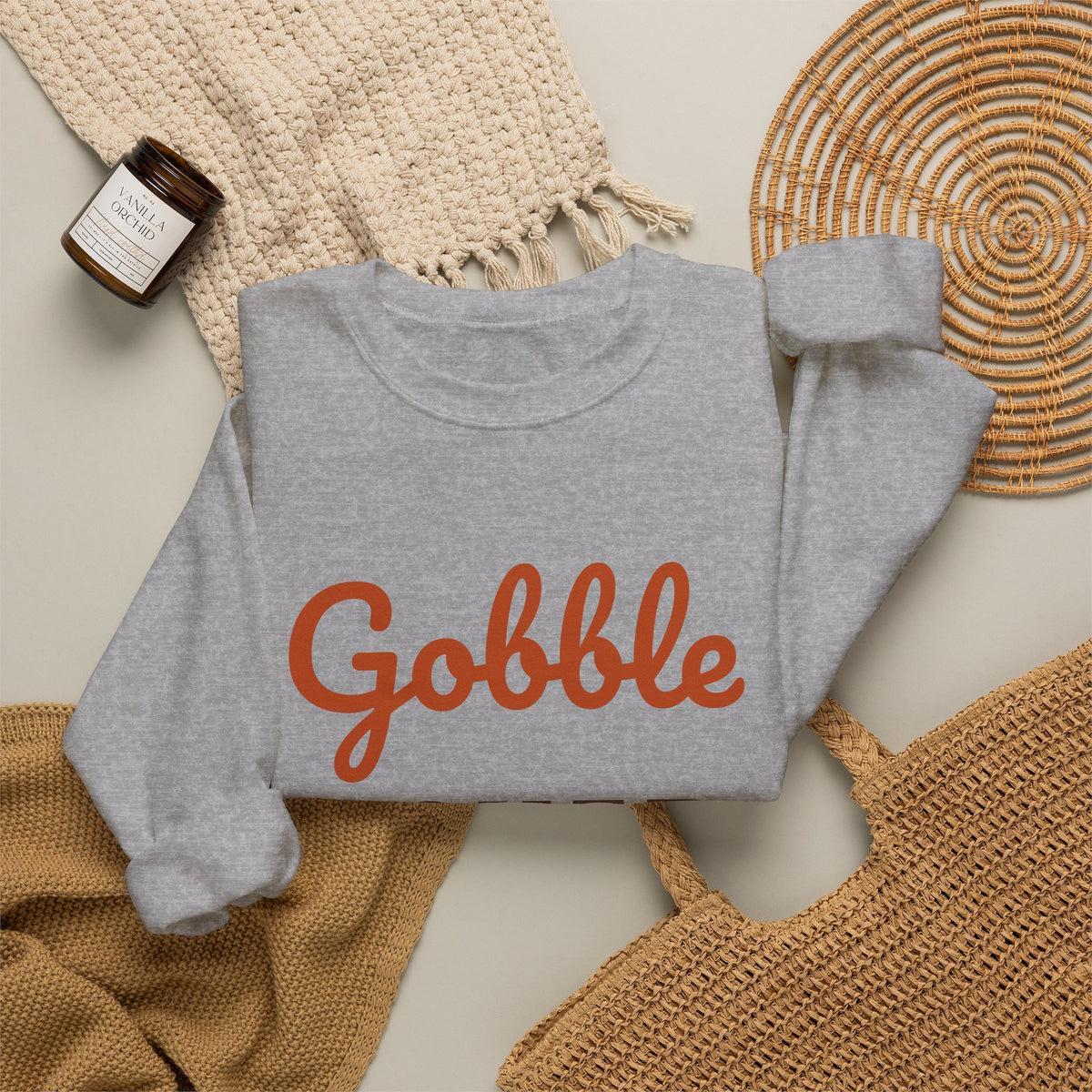 Gobble Squad Sweatshirt, Matching Family Thanksgiving Crewneck