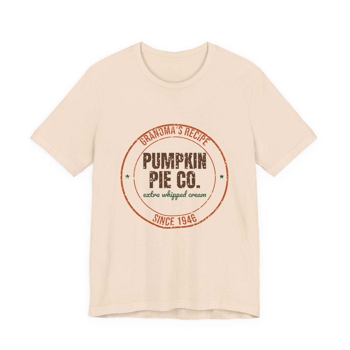 Grandma's Recipe Pumpkin Pie Co. Since 1946 Shirt, Vintage Thanksgiving T-Shirt, Vintage Thanksgiving Gift