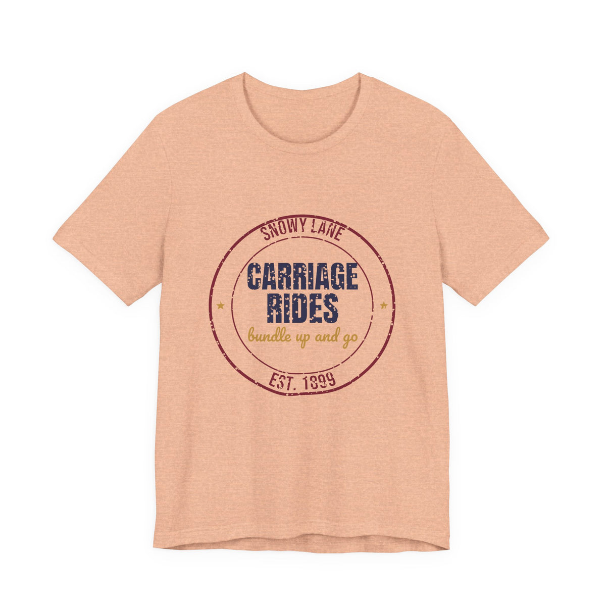 Snowy Lane Carriage Rides Est. 1899 Shirt, Vintage Winter T-Shirt, Vintage Winter Gift