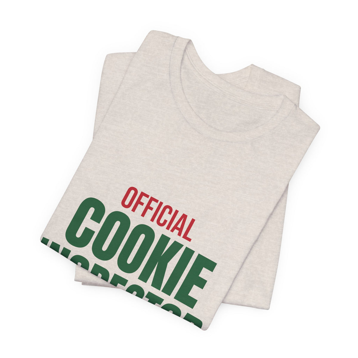 Official Cookie Inspector Shirt, Funny Christmas Baking T-Shirt