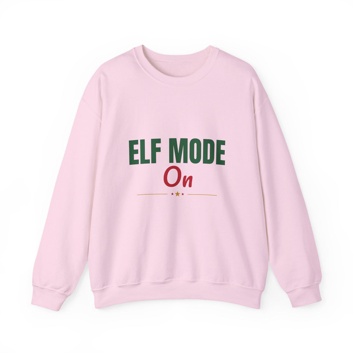 Elf Mode On Sweatshirt, Funny Elf Christmas Crewneck
