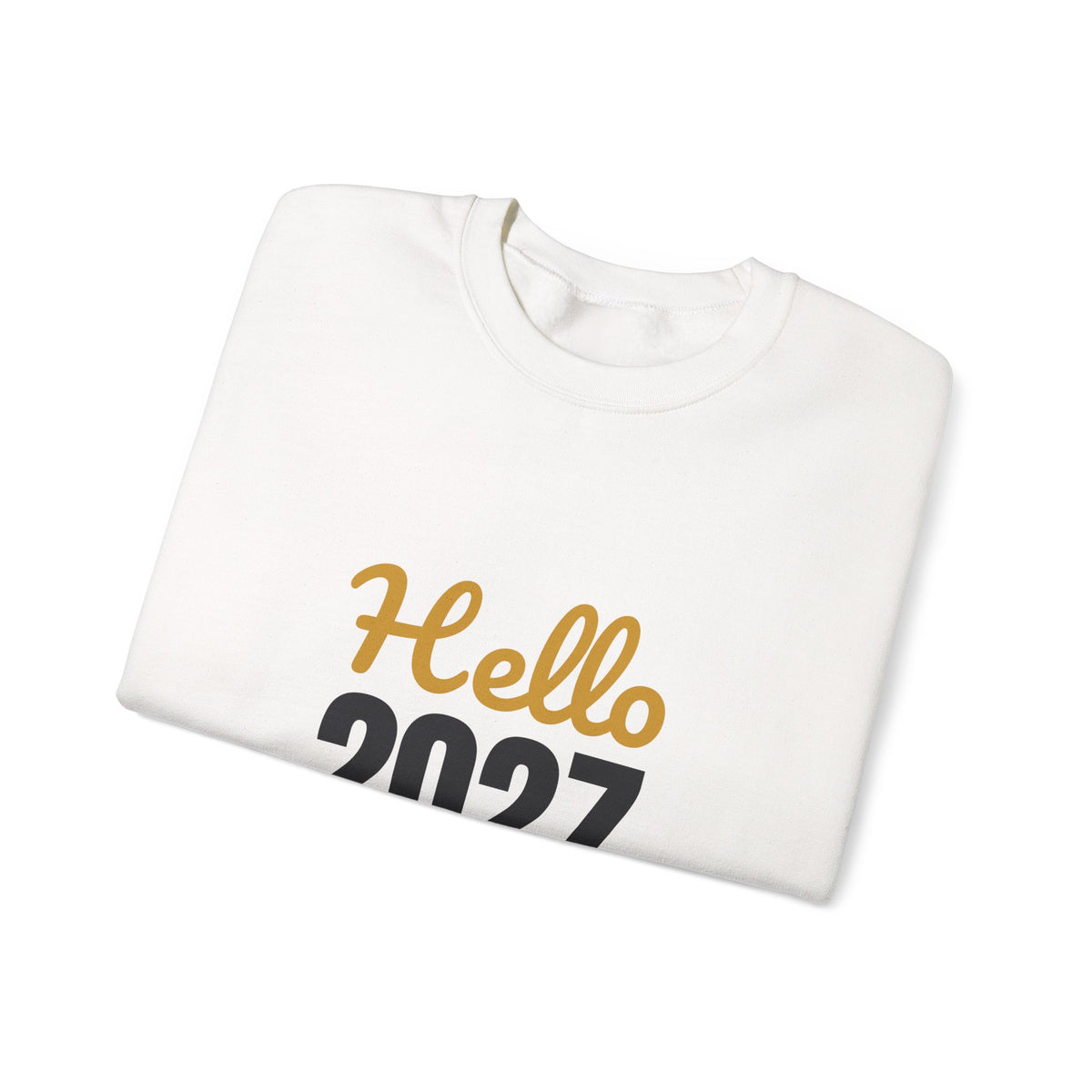 Hello 2027 New Year New Adventures Sweatshirt, New Year Crewneck, NYE Sweatshirt