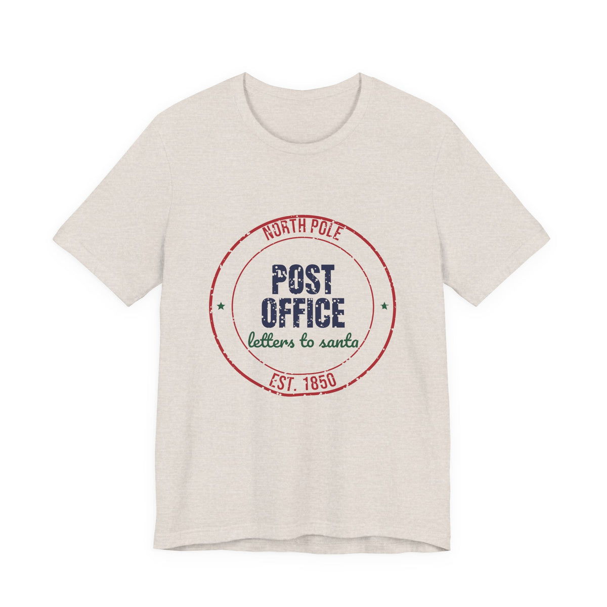 North Pole Post Office Letters to Santa Est. 1850 Shirt, Vintage Christmas T-Shirt, Vintage Christmas Gift