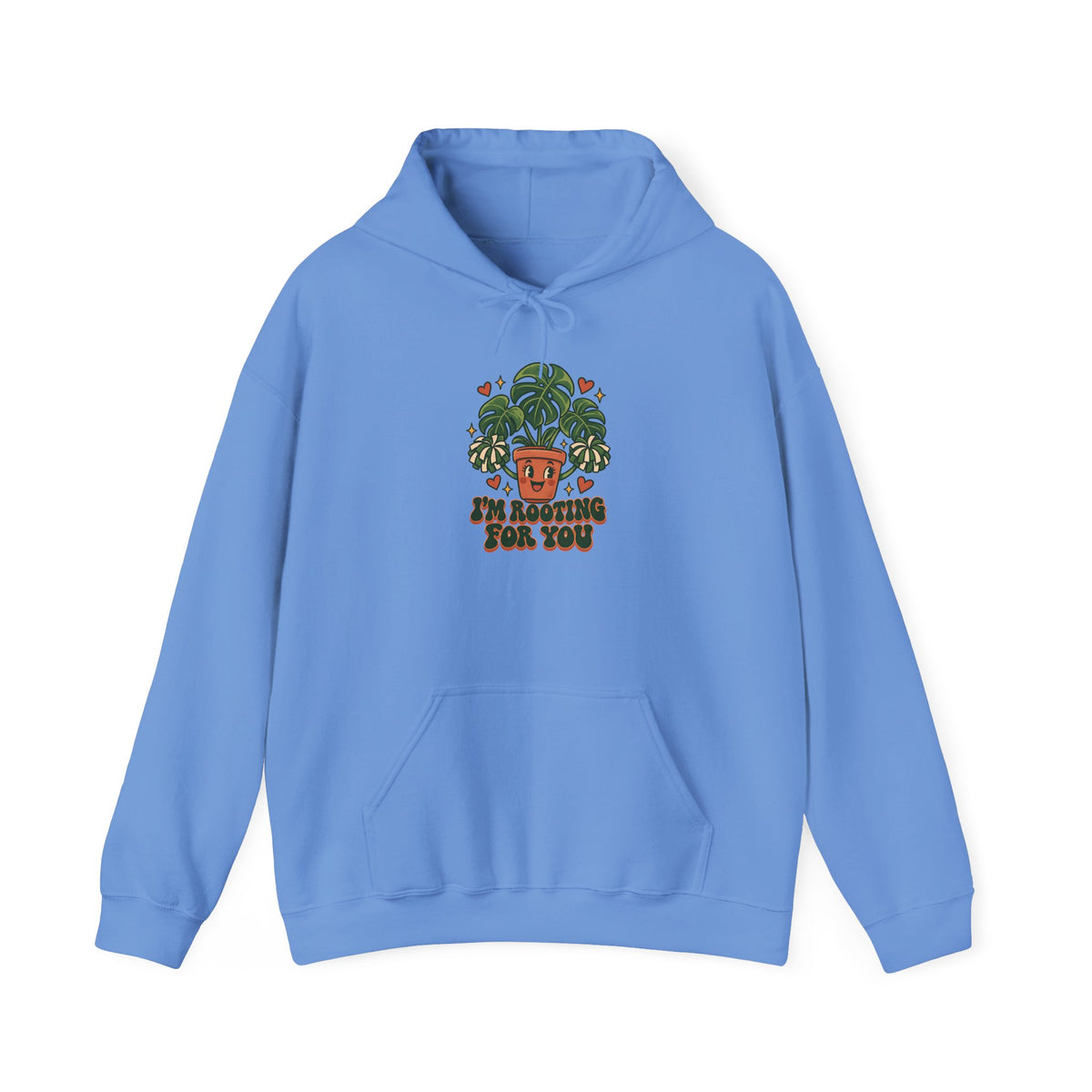 I'm Rooting for You Plant Hoodie, Plant Pun Hoodie