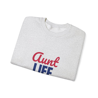Aunt Life Spoil Them Send Them Home Sweatshirt, Aunt Crewneck, Auntie Gift