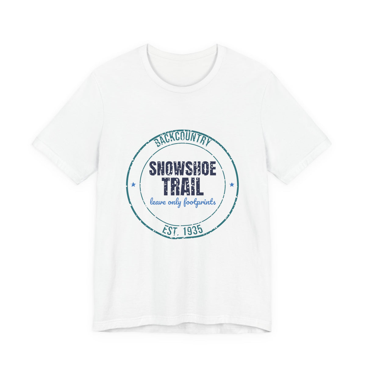 Backcountry Snowshoe Trail Est. 1935 Shirt, Vintage Winter T-Shirt, Vintage Winter Gift