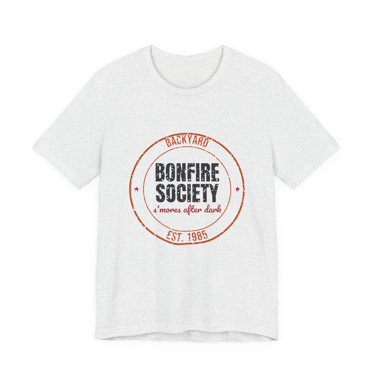Backyard Bonfire Society Est. 1985 Shirt, Vintage Bonfire T-Shirt, Vintage Bonfire Gift