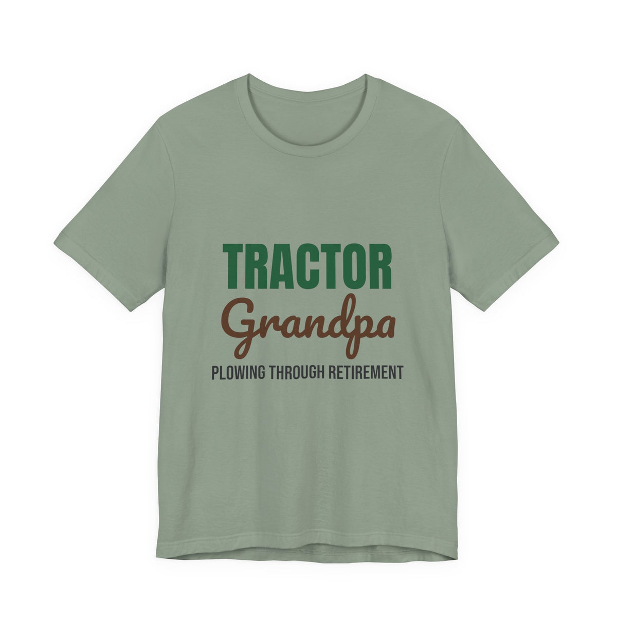Tractor Grandpa Plowing Through Retirement Shirt, Tractor Grandpa T-Shirt, Farmer Gift