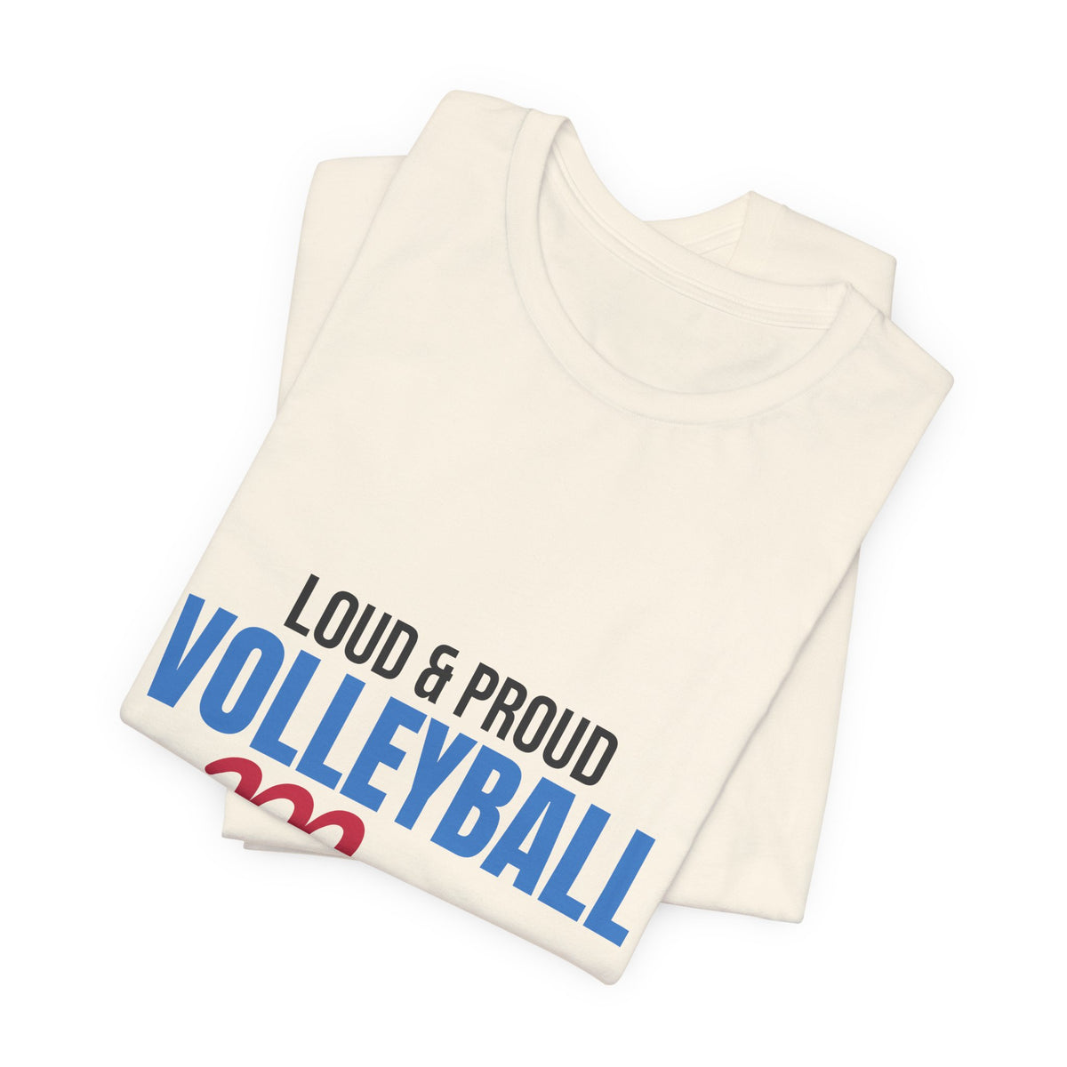 Loud and Proud Volleyball Mom Shirt, Volleyball Mom T-Shirt, Game Day Tee