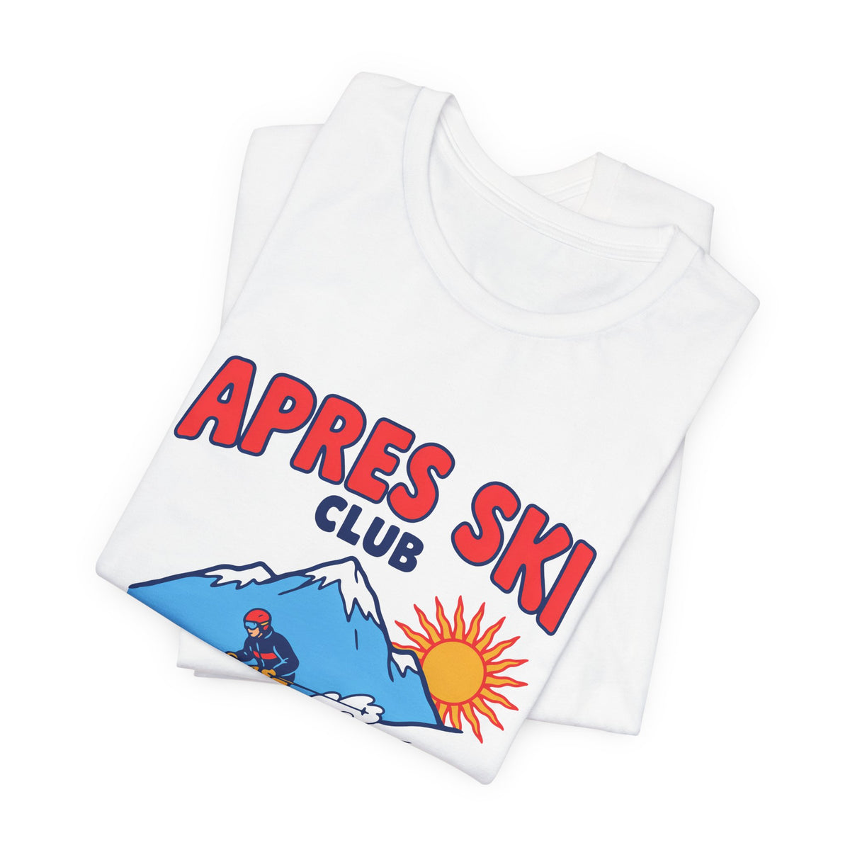 Apres Ski Club Shirt, Retro Ski T-Shirt, Skiing Tee
