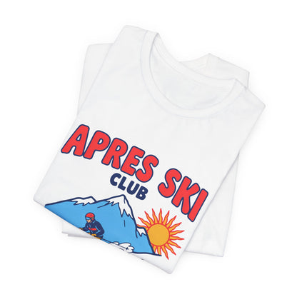 Apres Ski Club Shirt, Retro Ski T-Shirt, Skiing Tee