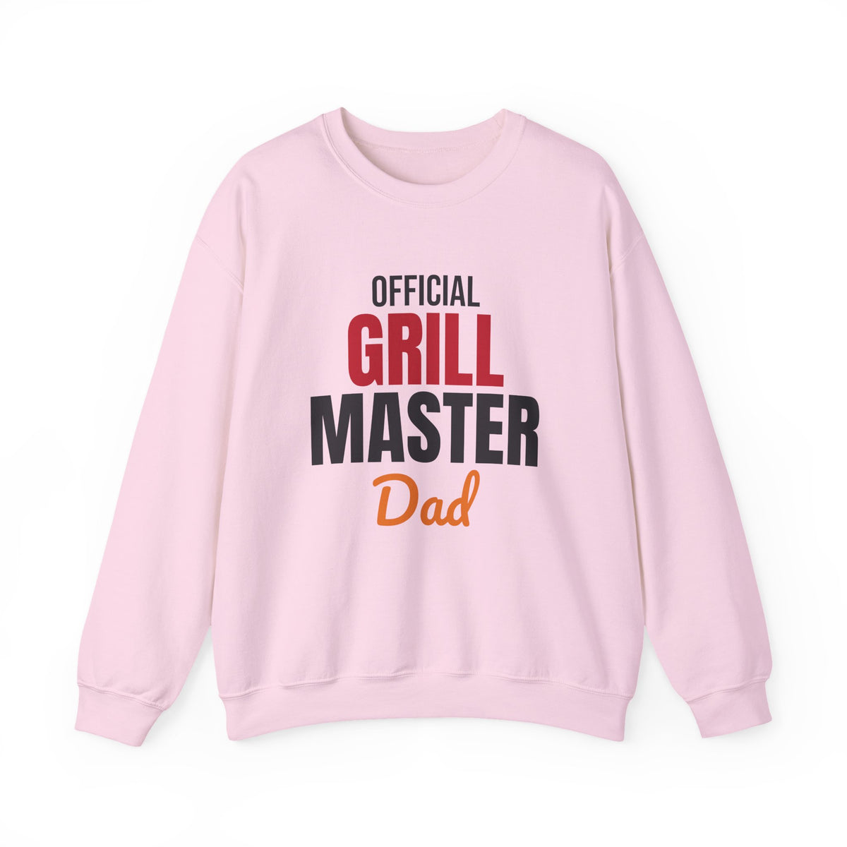 Official Grill Master Dad Sweatshirt, Grill Master Dad Crewneck