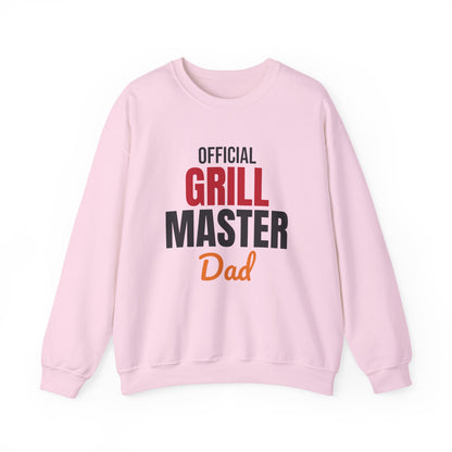 Official Grill Master Dad Sweatshirt, Grill Master Dad Crewneck