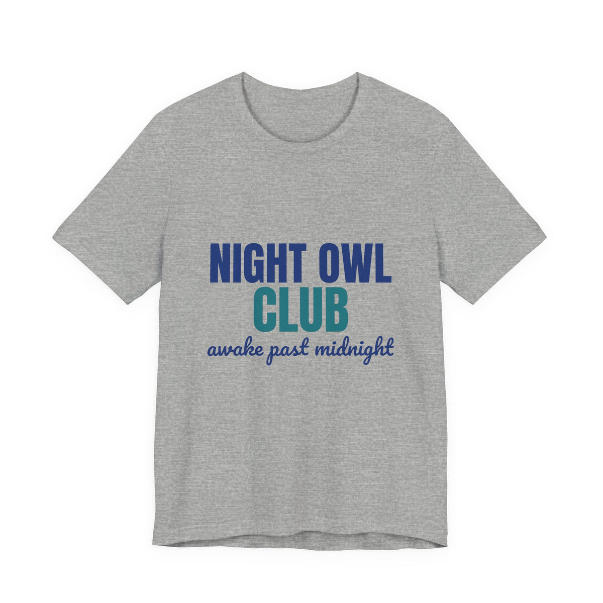 Night Owl Club Awake Past Midnight Shirt, Night Owl Club T-Shirt