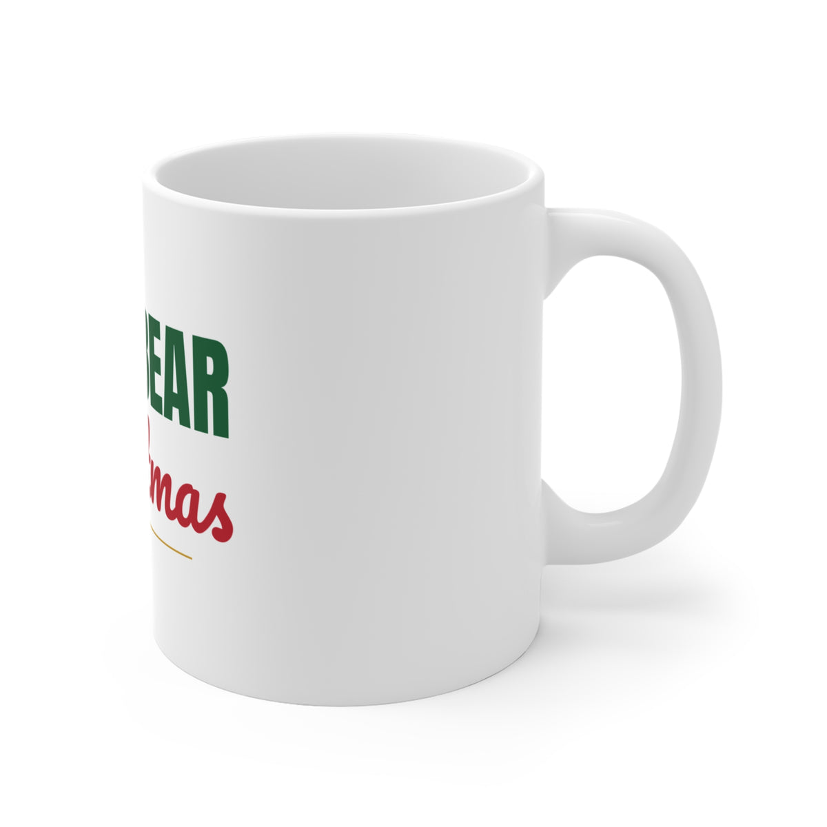 Papa Bear Christmas Mug, Dad Christmas Coffee Mug 11oz