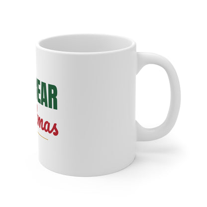 Papa Bear Christmas Mug, Dad Christmas Coffee Mug 11oz