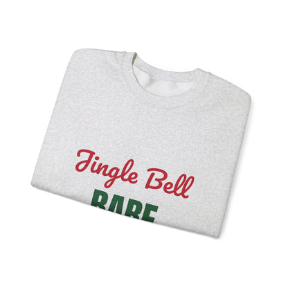 Jingle Bell Babe Sweatshirt, Womens Christmas Crewneck