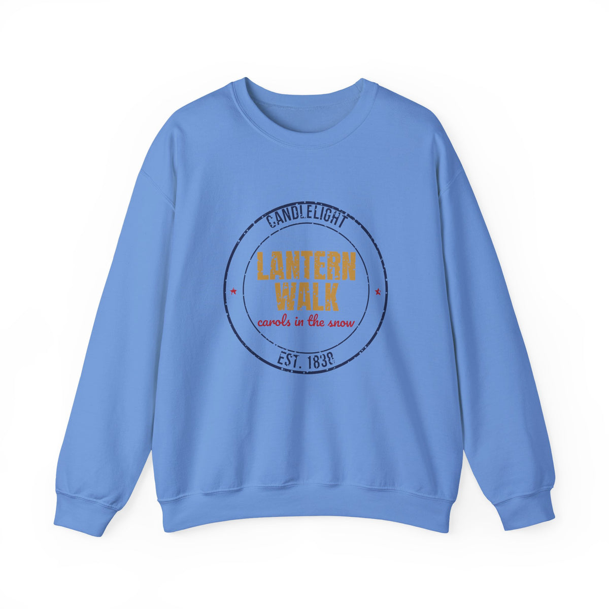 Candlelight Lantern Walk Est. 1838 Sweatshirt, Vintage Christmas Crewneck Sweatshirt