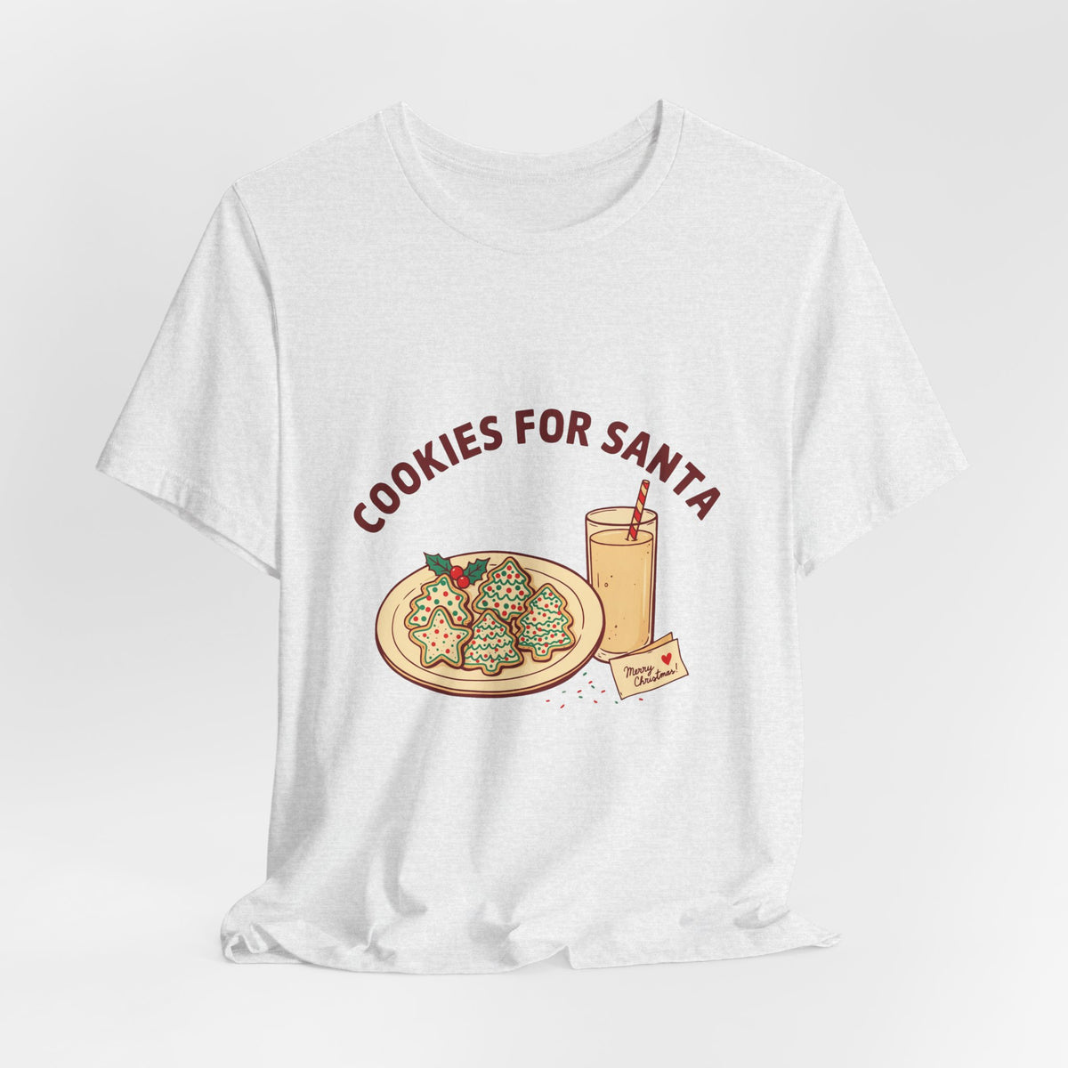 Cookies for Santa Shirt, Christmas Eve T-Shirt, Family Christmas Tee