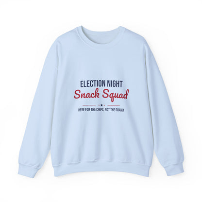 Election Night Snack Squad Sweatshirt, Election Night Crewneck Sweatshirt