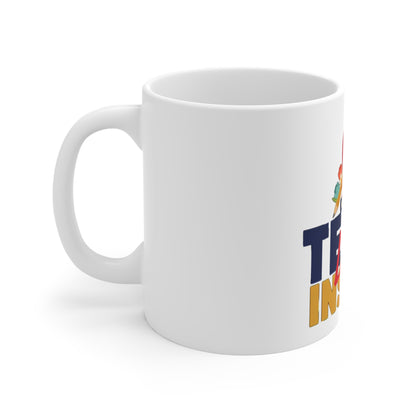 Teach Love Inspire Mug, Teacher Coffee Mug, Teacher Gift 11oz