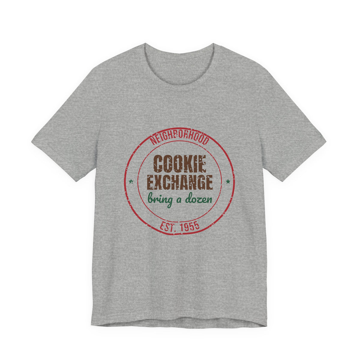 Neighborhood Cookie Exchange Est. 1955 Shirt, Vintage Christmas T-Shirt, Vintage Christmas Gift