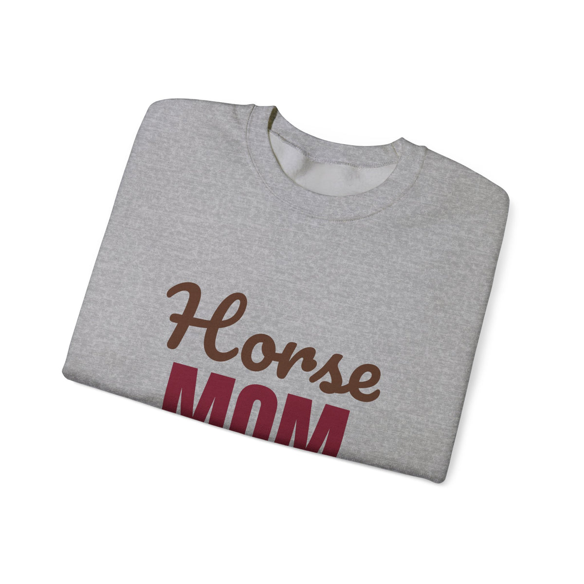 Horse Mom Barn Hair Don't Care Sweatshirt, Horse Mom Crewneck