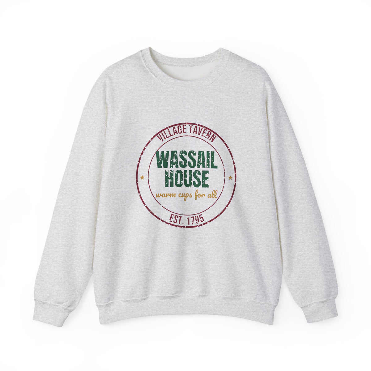 Village Tavern Wassail House Est. 1795 Sweatshirt, Vintage Christmas Crewneck Sweatshirt