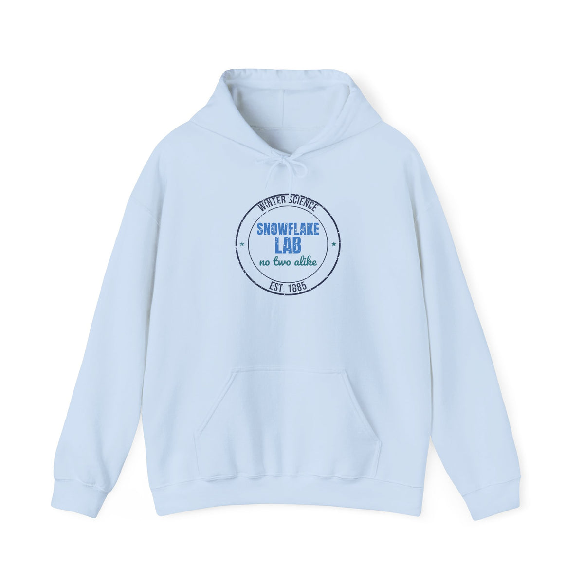 Winter Science Snowflake Lab Est. 1885 Hoodie, Vintage Winter Hoodie