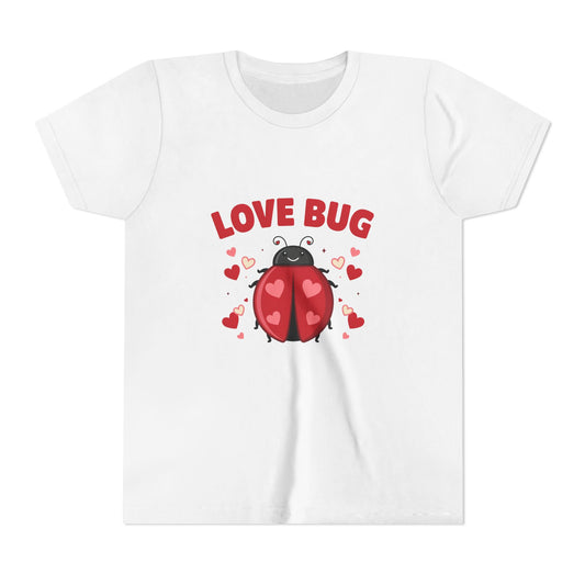 Love Bug Valentine Ladybug Kids Shirt