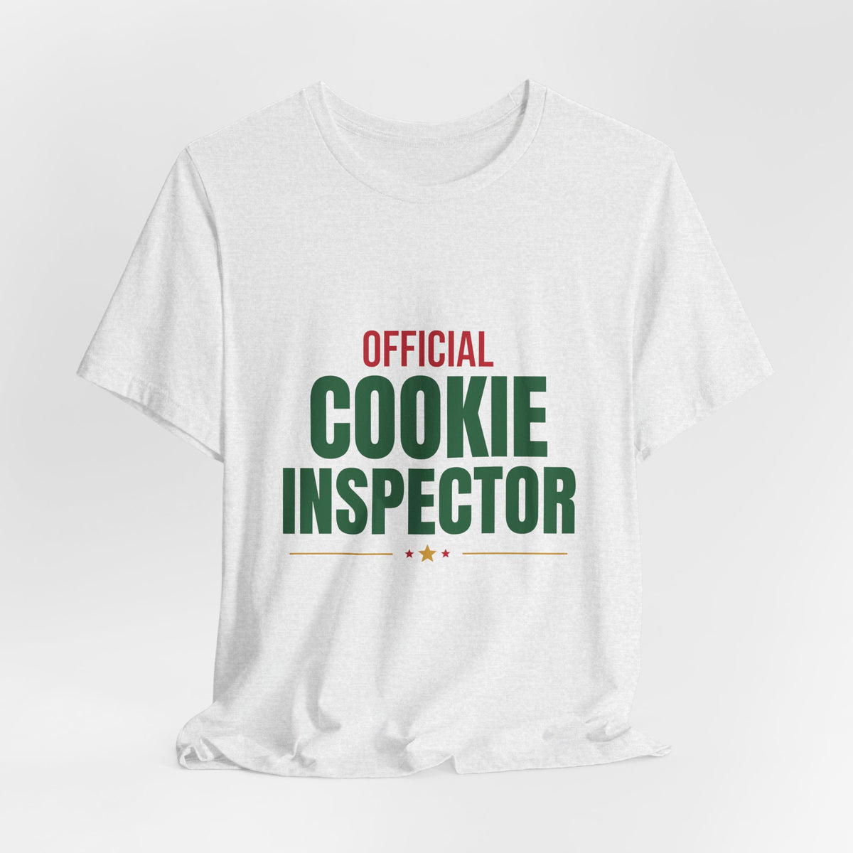 Official Cookie Inspector Shirt, Funny Christmas Baking T-Shirt