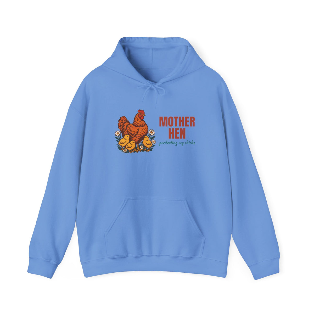 Mother Hen Protecting My Chicks Hoodie, Vintage Mother Hen Hoodie