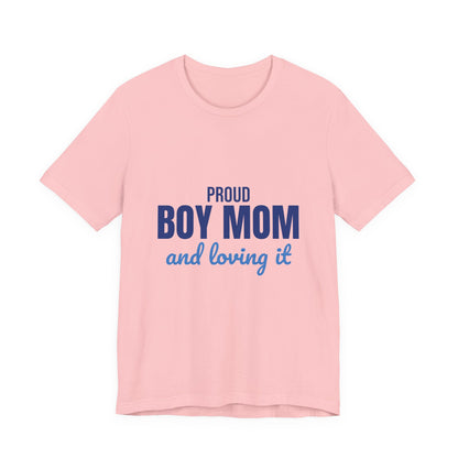 Proud Boy Mom Shirt, Mom T-Shirt, Gift for Mom from Son