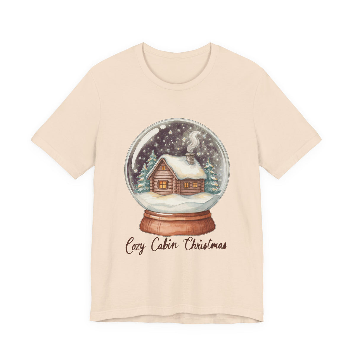 Cozy Cabin Christmas Snow Globe Shirt, Cozy Cabin Christmas Snow Globe T-Shirt