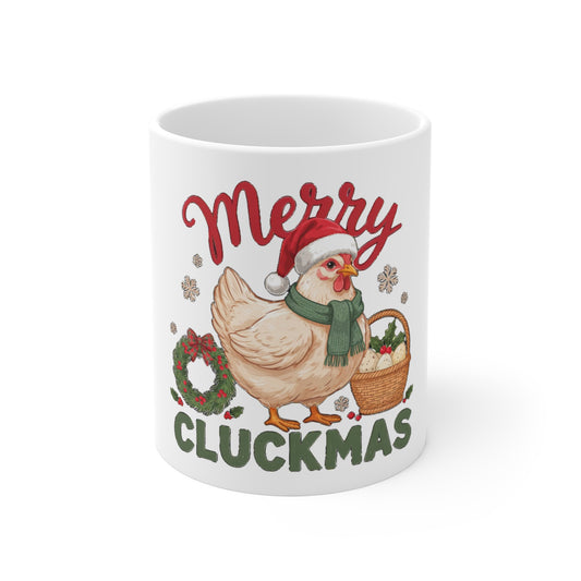Merry Cluckmas Mug