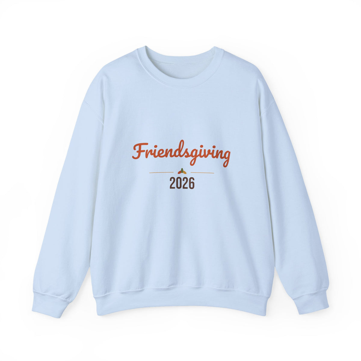 Friendsgiving 2026 Sweatshirt, Thanksgiving Crewneck, Matching Friends Fall Tee