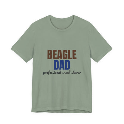 Beagle Dad Professional Snack Sharer Shirt, Beagle Dad T-Shirt, Beagle Lover Gift