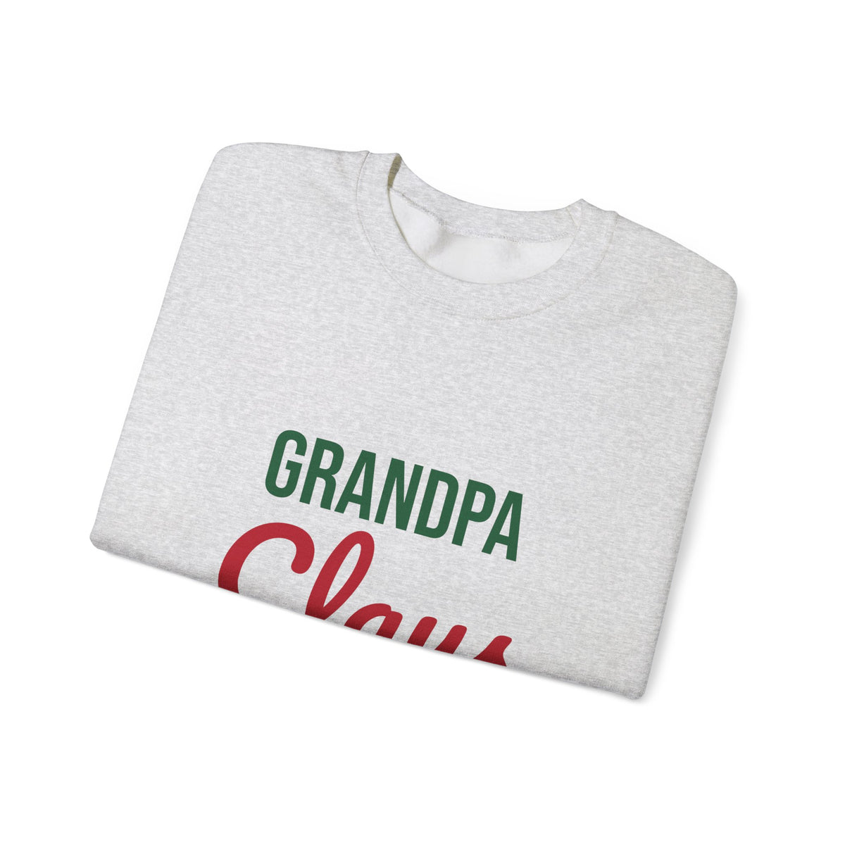 Grandpa Claus Sweatshirt, Grandpa Christmas Crewneck, Gift for Grandpa