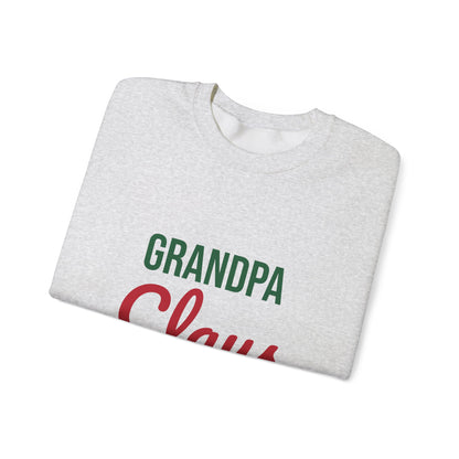 Grandpa Claus Sweatshirt, Grandpa Christmas Crewneck, Gift for Grandpa