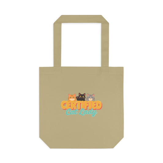 Certified Cat Lady Tote Bag