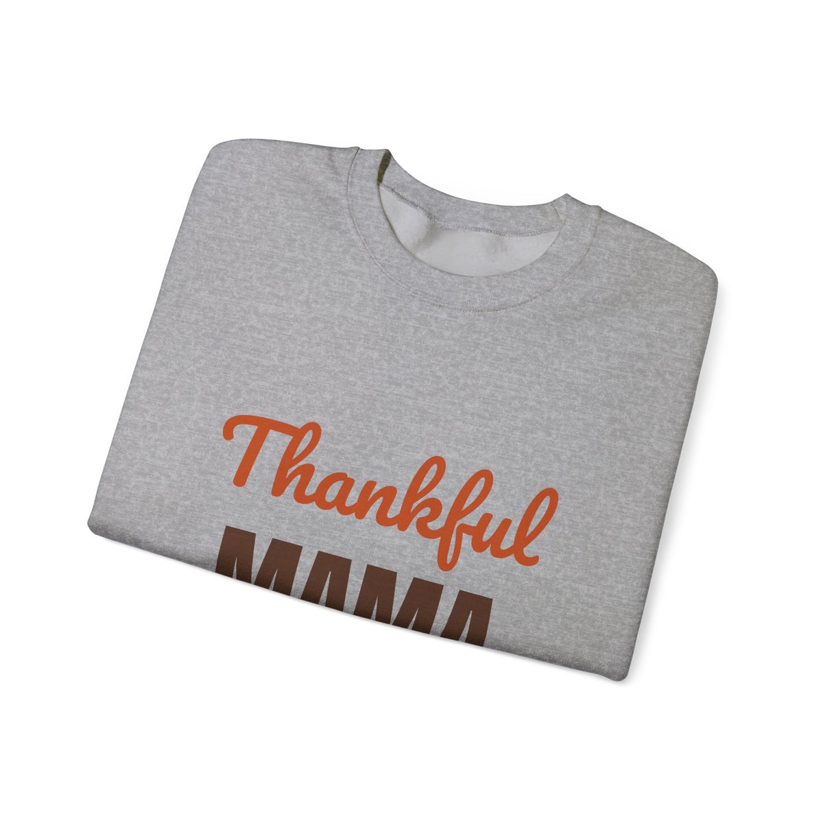 Thankful Mama Sweatshirt, Mom Thanksgiving Crewneck, Fall Sweatshirt
