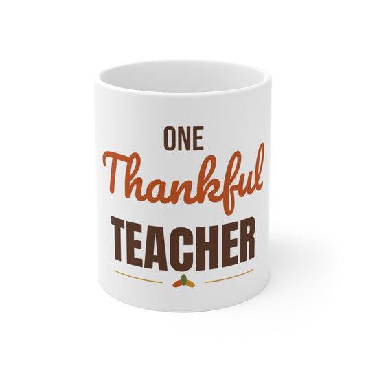 One Thankful Teacher Mug