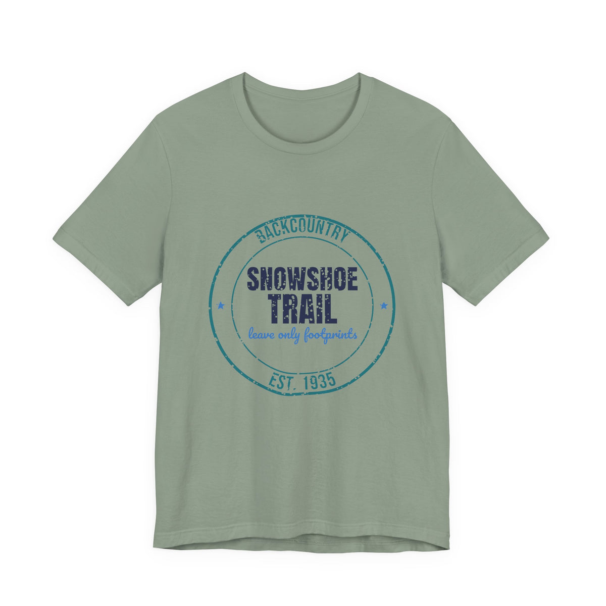 Backcountry Snowshoe Trail Est. 1935 Shirt, Vintage Winter T-Shirt, Vintage Winter Gift