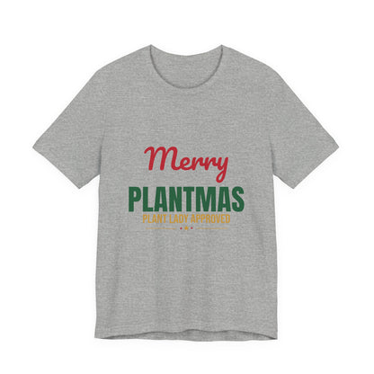 Merry Plantmas Shirt, Plant Lover Christmas T-Shirt
