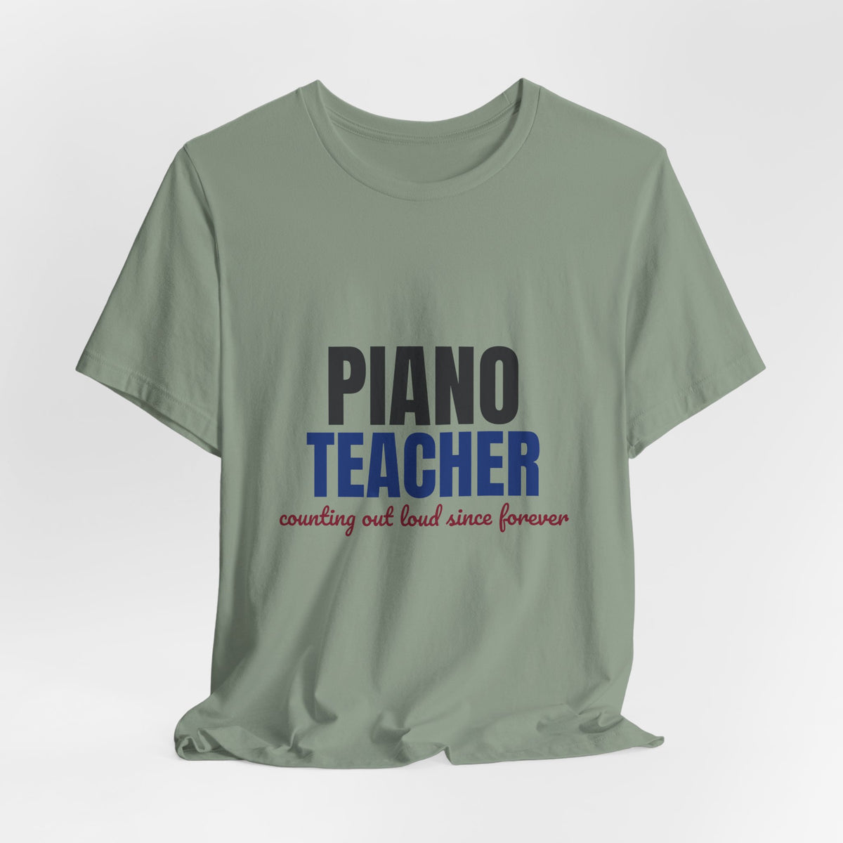 Piano Teacher Counting Out Loud Since Forever Shirt, Piano Teacher T-Shirt, Music Teacher Gift