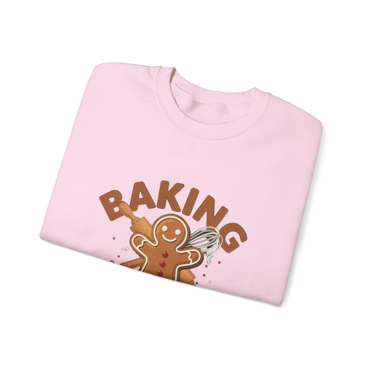 Baking Spirits Bright Sweatshirt, Christmas Baking Crewneck, Gift for Bakers